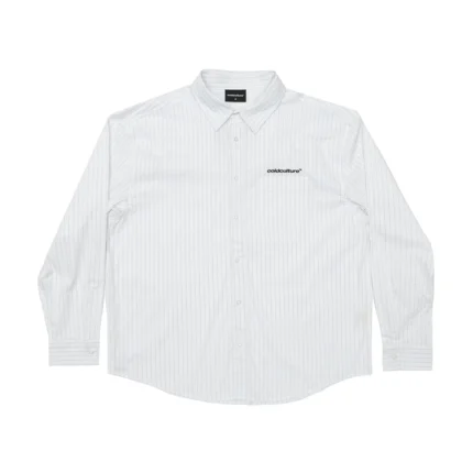 One Pocket Shirt Black Stripes