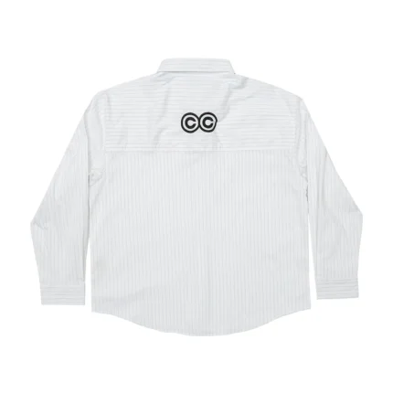 One Pocket Shirt Black Stripes