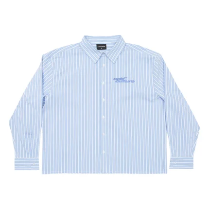 Running Horse Shirt Blue Stripes