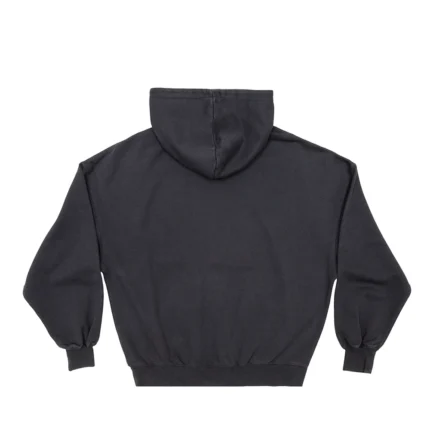 Shiny Cold Hoodie Black