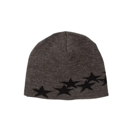 Stars Beanie Grey