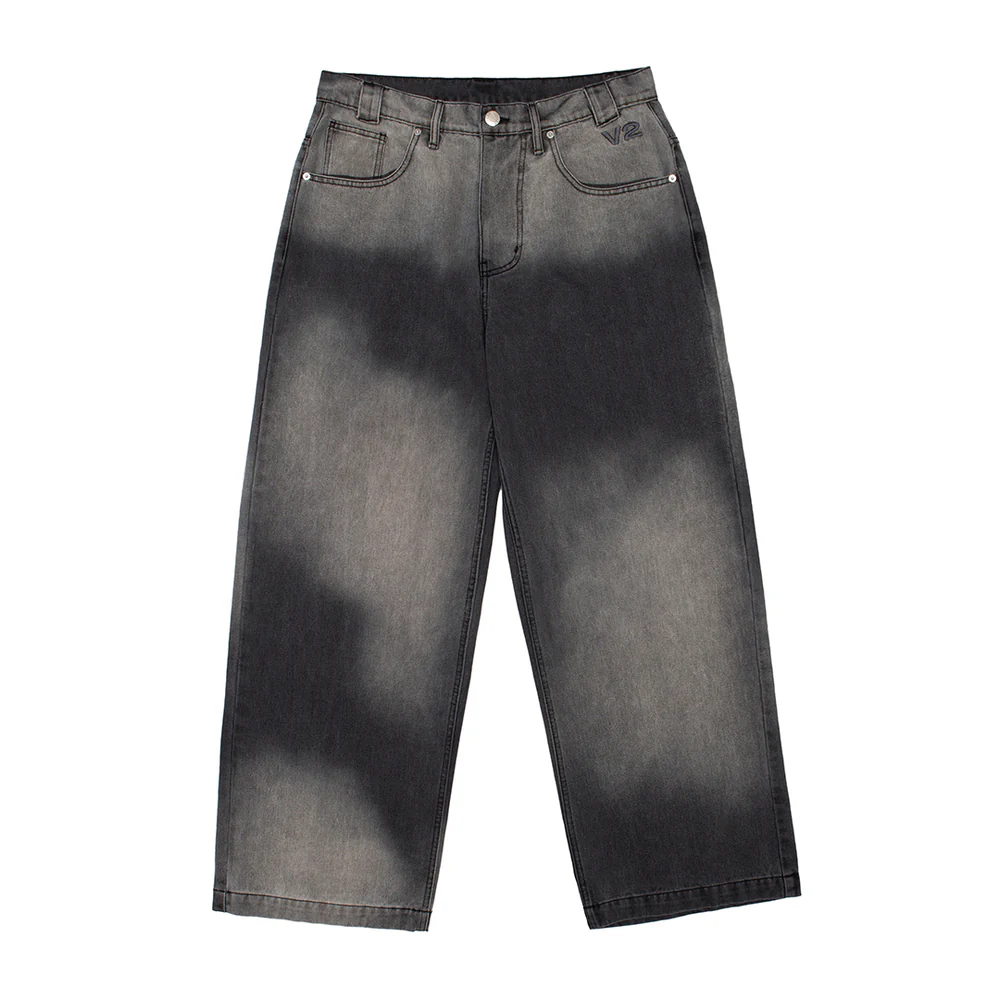 V2 Pants Airbrush Grey-Black Denim V2 Pants Airbrush Grey-Black Denim
