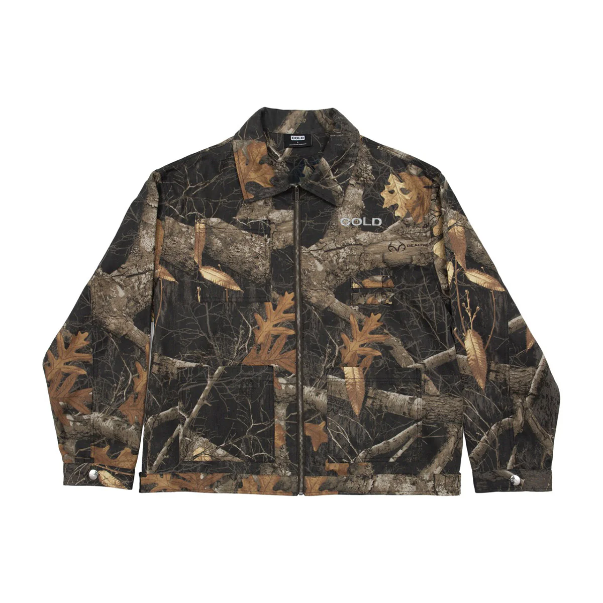 Work Zip Jacket Realtree Black Work Zip Jacket Realtree Black