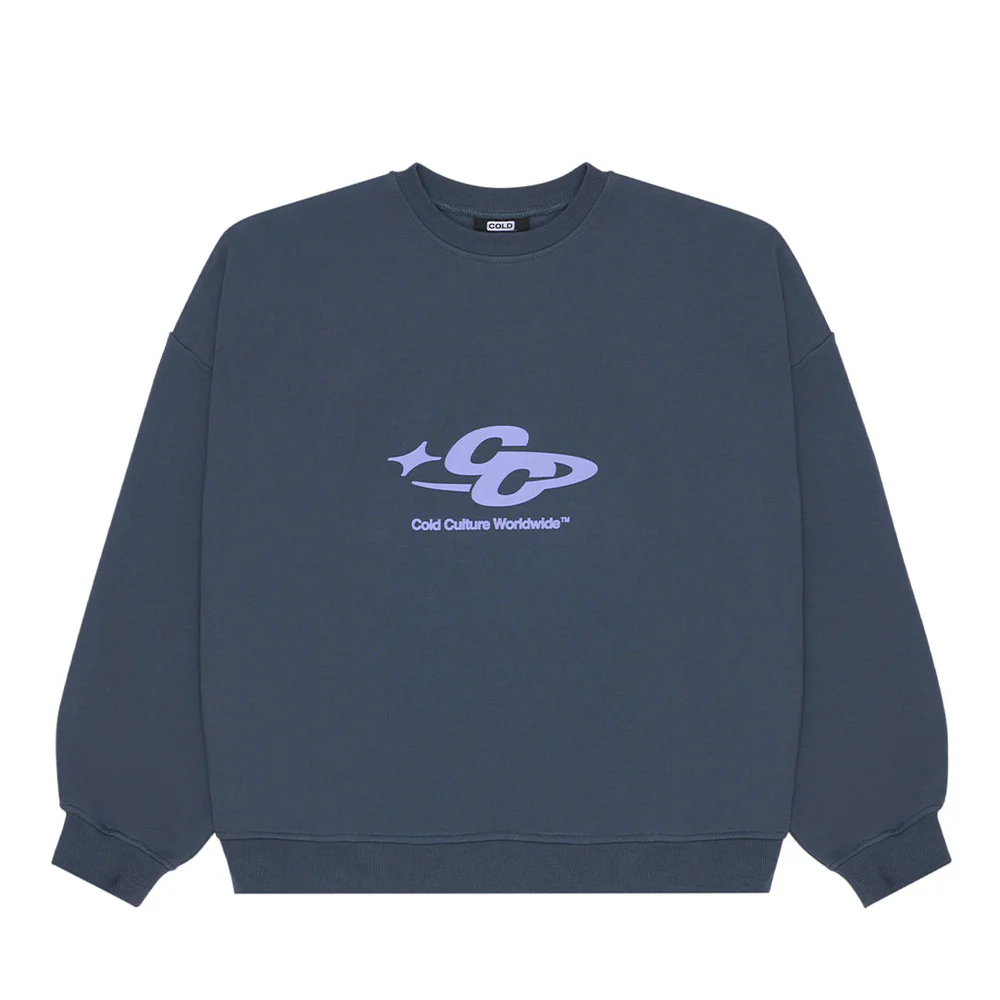 CC Logo Star Crewneck Slate Blue CC Logo Star Crewneck Slate Blue
