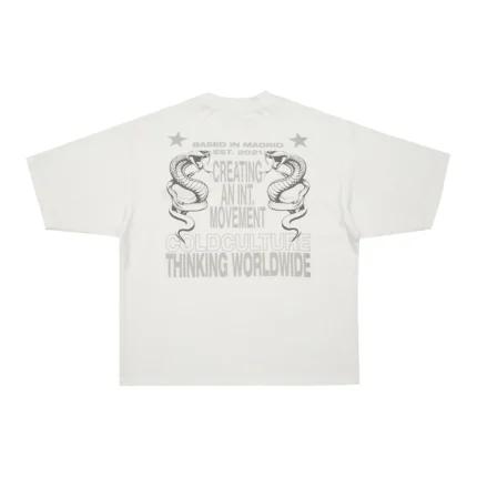Cobra Tee Ivory White