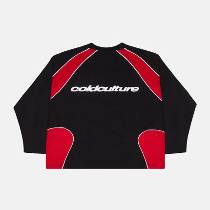 Cold Culture Slider Longsleeve Tee Black & Red