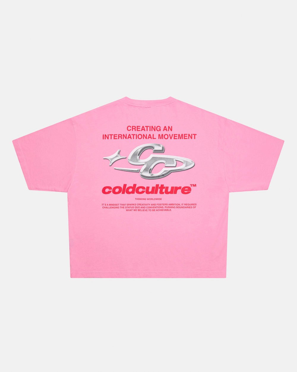 Cold Culture Sparkly Tee Pink (1)
