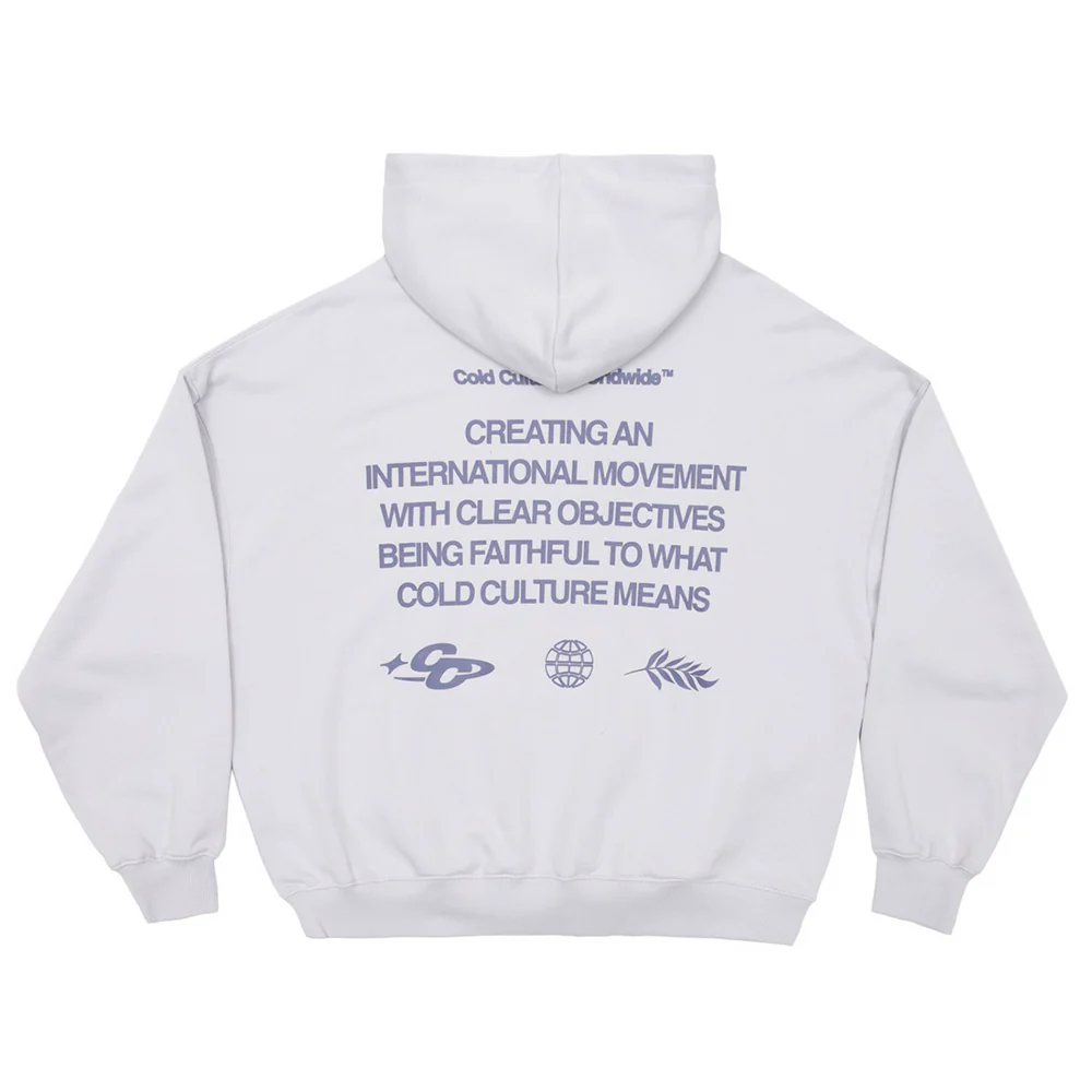 Creating-Hoodie-Pale-Violet.webp Cold Culture Creating Hoodie Pale Violet