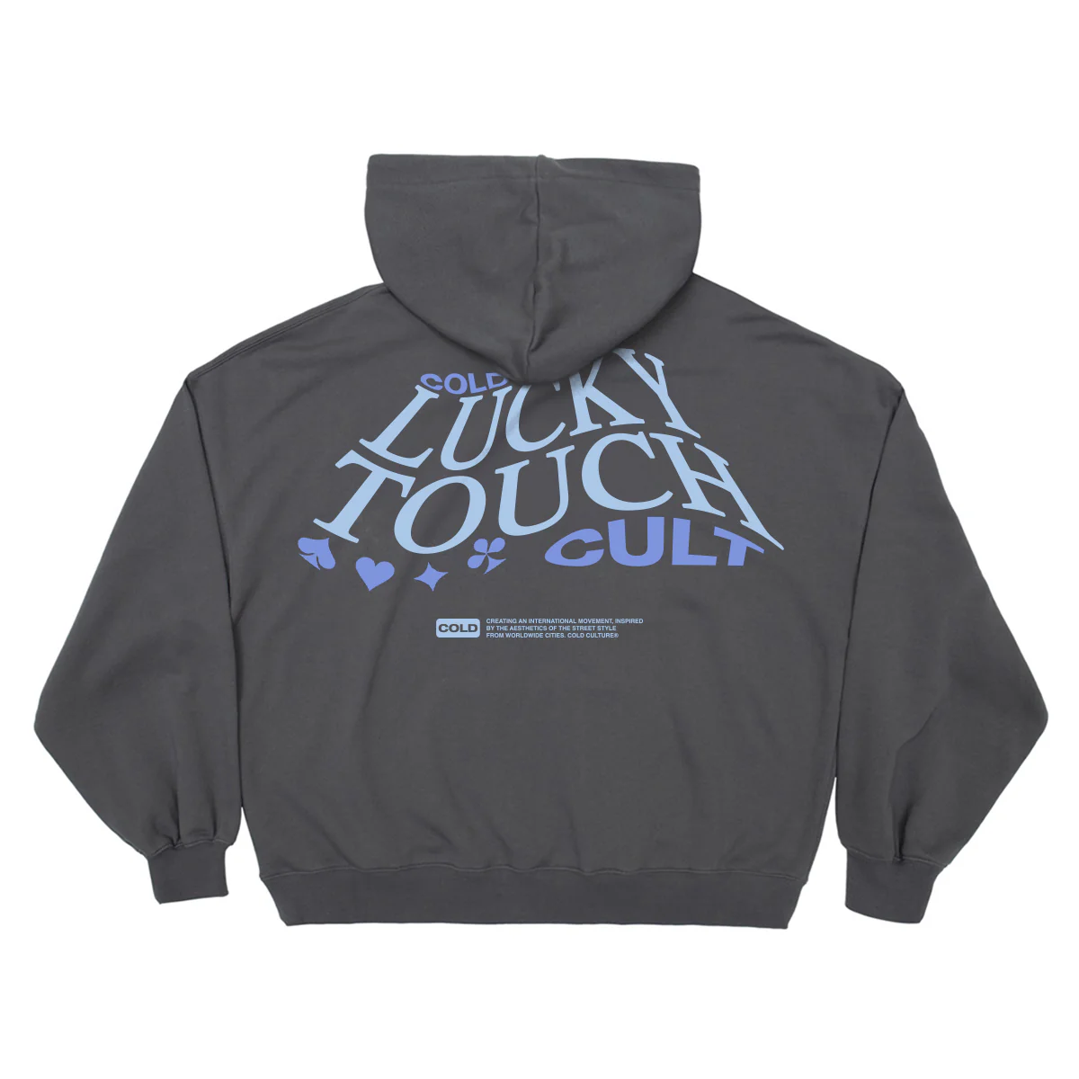 Lucky-Touch-Hoodie-Graphite-Grey.webp Cold Culture Lucky Touch Hoodie Graphite Grey